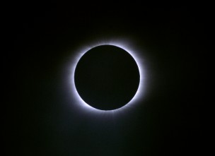 2009年皆既日食の写真
